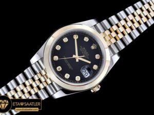 R2DJ0199B - DateJust 2 Wrap YGSS Smt BlkDiams Jub Noob A3235 - 10.jpg